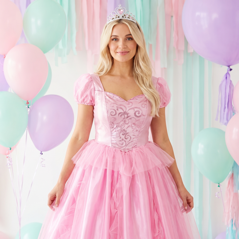 Woman wearing the good fairy costume — lifestyle