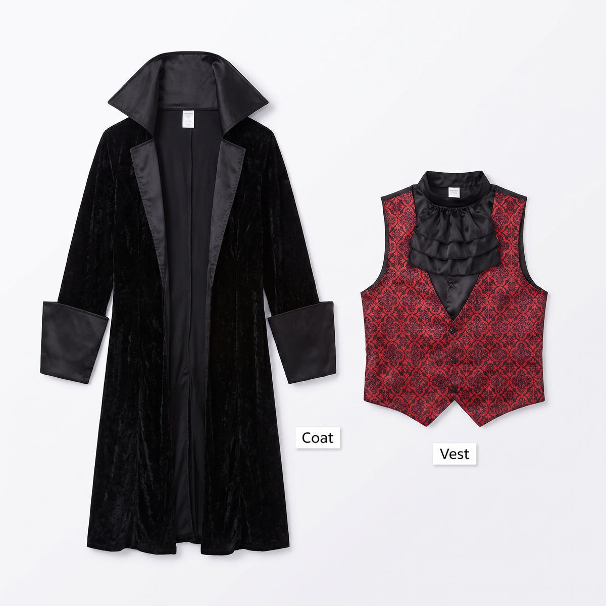 What's included: coat and vest