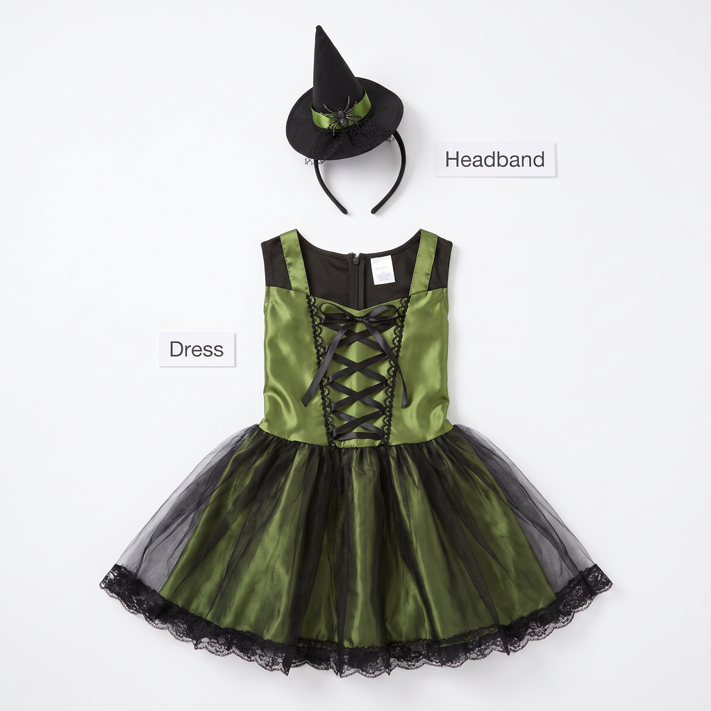 What's included: dress and headband