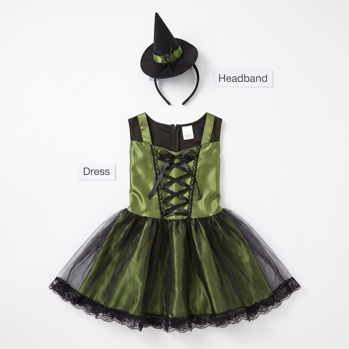 What's included: dress and headband
