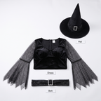 What's included: dress, belt and hat