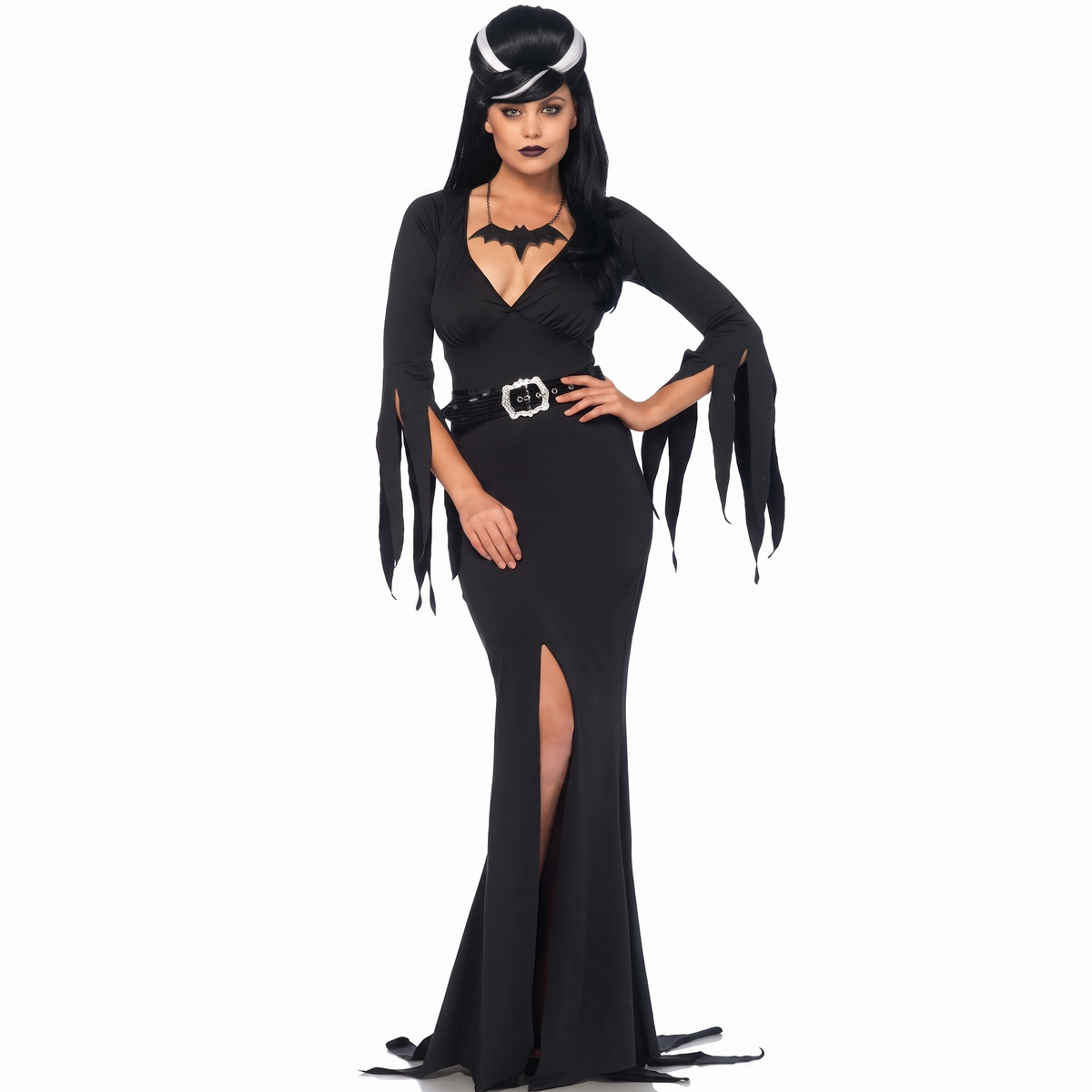 Immortal mistress dress on white background