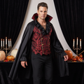 Man wearing the classy vampire costume