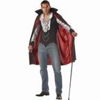 Very cool vampire costume worn by a man