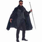 Dashing vampire deluxe costume on white background