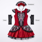 What's included: dress, headpiece and gloves