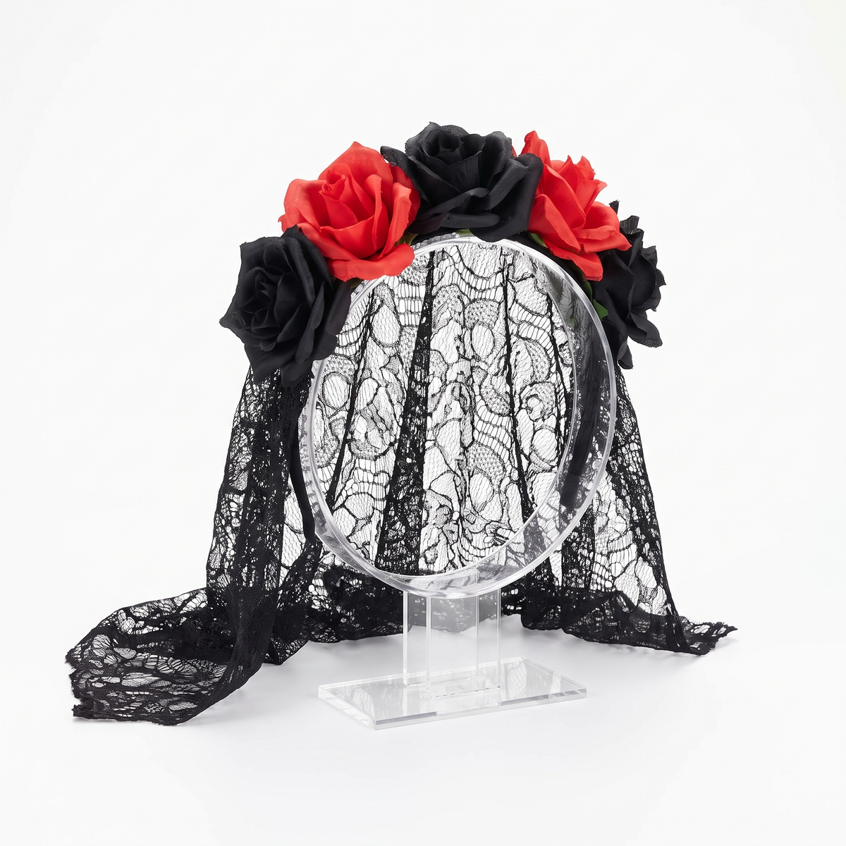 La Rosa tiara on white background