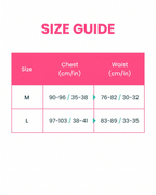 Size guide M to L